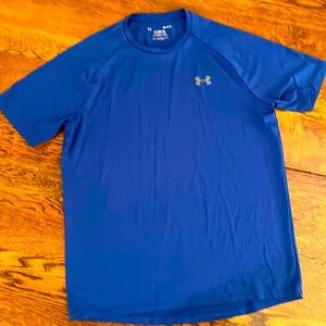 UA electric blue athletic t-shirt